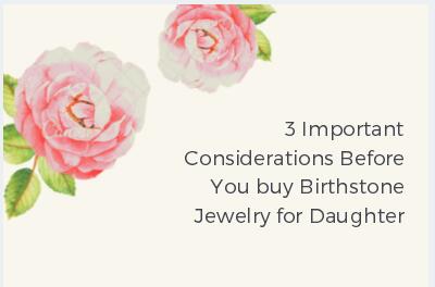 Birthstone Jewelry for Daughter